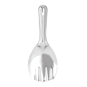 Royalford RF11502 Stainless Steel Panja Spoons | 100% Food Grade Cooking & Serving Spoon | Ergonomic Handle | Mirror Finish Kitchen Spoon for Mixing, Stirring & Serving