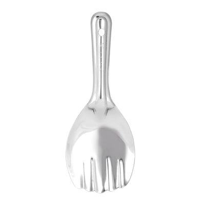 Royalford RF11502 Stainless Steel Panja Spoons | 100% Food Grade Cooking & Serving Spoon | Ergonomic Handle | Mirror Finish Kitchen Spoon for Mixing, Stirring & Serving