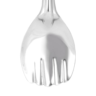 Royalford RF11502 Stainless Steel Panja Spoons | 100% Food Grade Cooking & Serving Spoon | Ergonomic Handle | Mirror Finish Kitchen Spoon for Mixing, Stirring & Serving