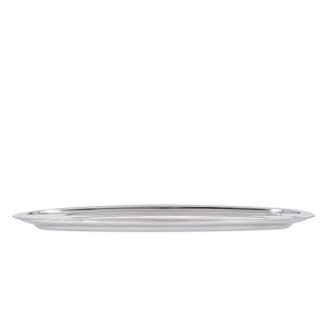 Royalford RF11606 Stainless Steel Fish Tray | Mirror Finish Food Grade Serving Platter | Rust Resistant | Durable SS Kitchen Tray | Perfect for Home & Restaurant Use