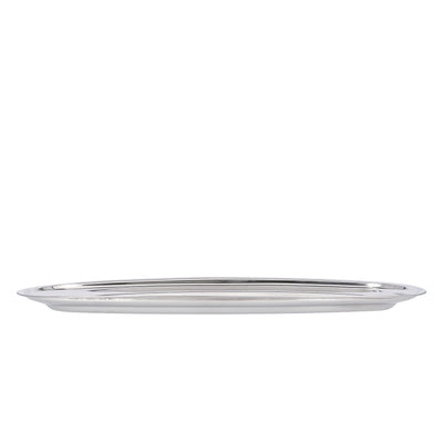 Royalford RF11606 Stainless Steel Fish Tray | Mirror Finish Food Grade Serving Platter | Rust Resistant | Durable SS Kitchen Tray | Perfect for Home & Restaurant Use