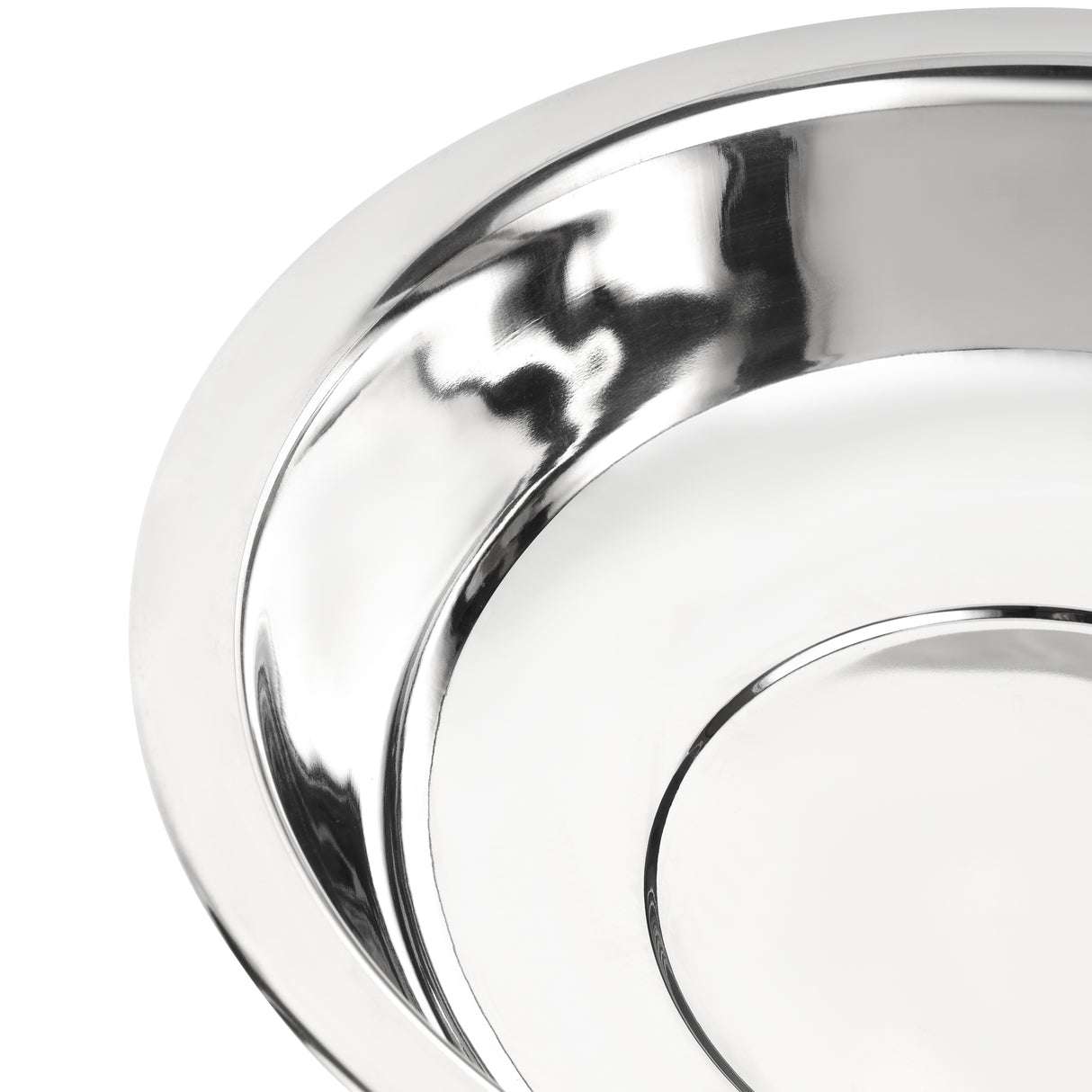 Royalford RF11616 stainless steel basin | made from 100% food-grade material with mirror finish, rust resistant, corrosion resistant, durable and easy to clean daily