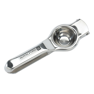 Royalford RF11644 Lemon Squeezer with Bottle Opener | Stainless Steel Citrus Juicer | Manual Hand Press Juicer |  Dishwasher Safe Heavy Duty Ergonomic Design |Lightweight