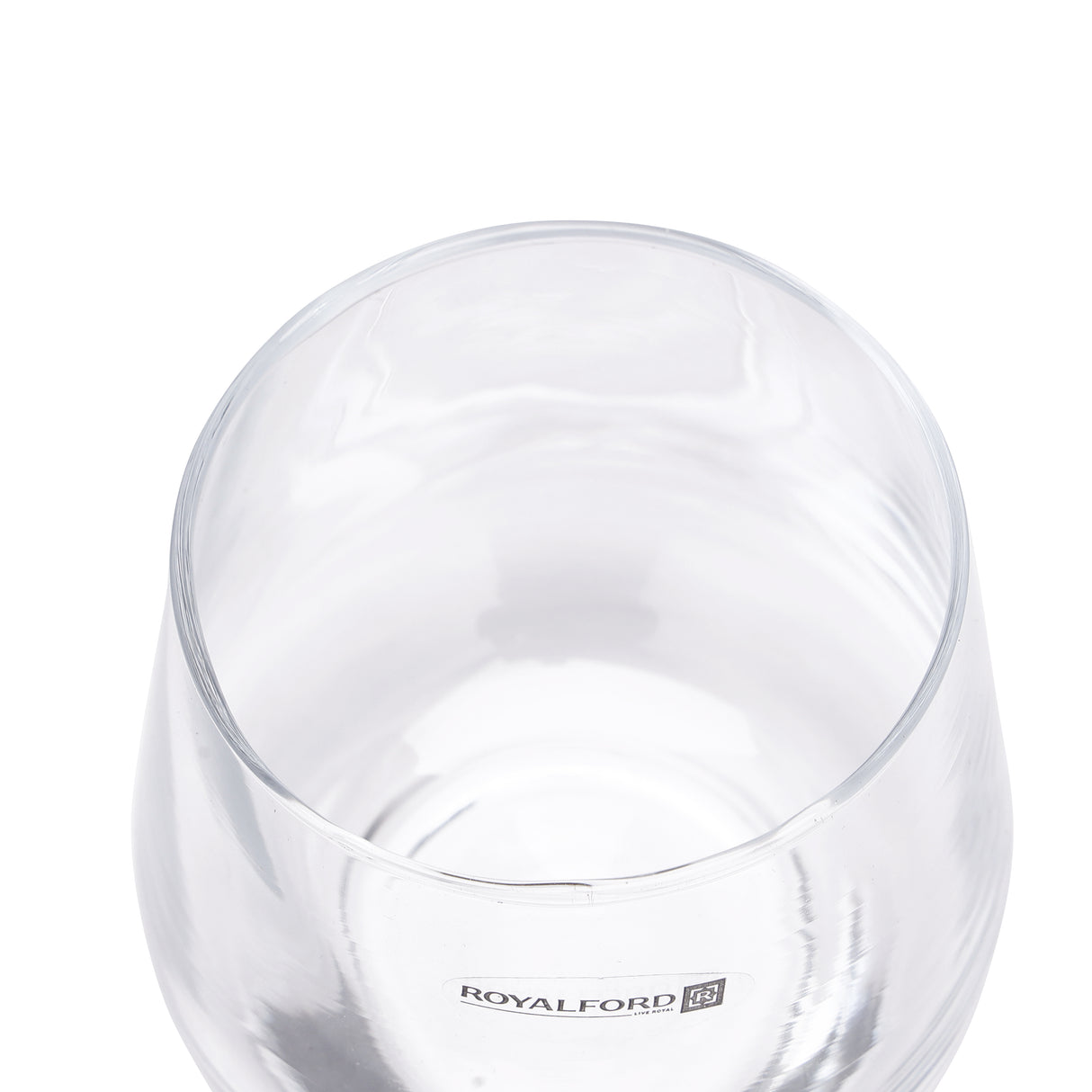 Royalford RF11656 glass tumbler set of 3 pcs| 360ml capacity &  made from lead-free soda-lime glass| durable, elegant design, ideal for water, juice & daily beverage use|
