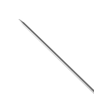 Royalford RF11680 BBQ Square Skewers | 6PCS Stainless Steel 60cm Heavy Duty Grilling Skewer Set | Heat Resistant Handle for BBQ, Meat & Vegetables Outdoor Grill Cooking