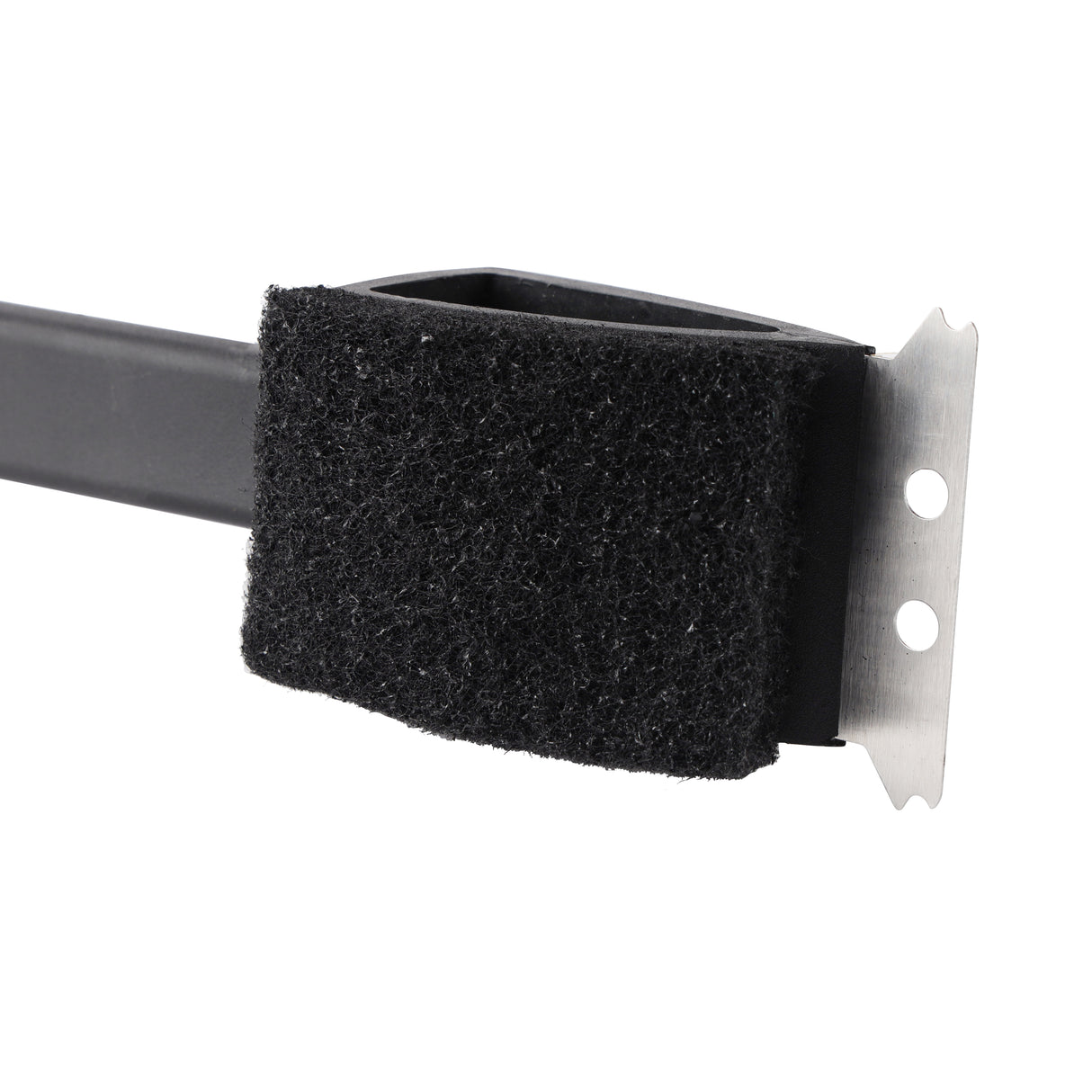 Royalford RF11685 15-inch copper wire brush| 3-in-1 design, durable bristles, and long handle| for heavy-duty cleaning, rust removal, and grease on metal surfaces|