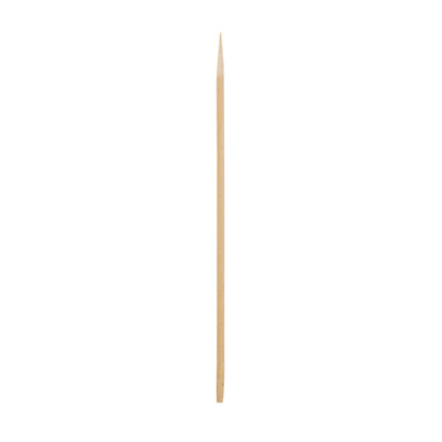 RoyalFord RF11686 Bamboo Skewers 40cm | Heavy Duty 4.0mm Thick Round BBQ Sticks | Natural Disposable Skewers | Perfect  for Grilling Kebab, Barbecue & Party Food Use