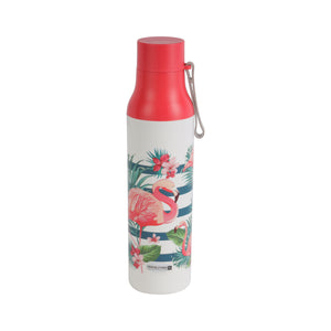 Royalford RF11688 ICON Insulated Water Bottle 600ml | Stainless Steel Inner| PU Insulation for Hot & Cold Retention | Leakproof Lid | Stylish & Travel Friendly Design