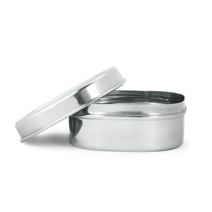 Royalford RF11700 Stainless Steel Square Dabba Storage Container | Food Grade Rust Resistant Kitchen Storage Box with Lid | Durable Mirror Finish Compact Stackable Design