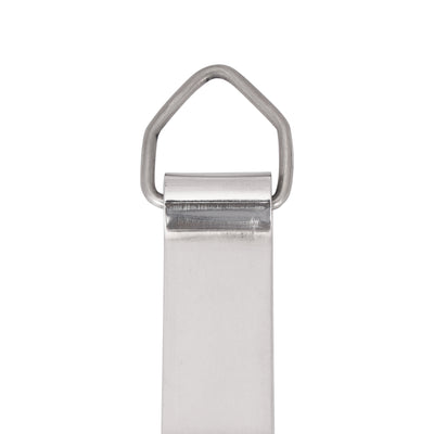 Royalford RF11740 28cm Stainless Steel Chapati Tong| 100% Food Grade Durable Roti Tong with Heat Resistant Design| Kitchen Tongs for Cooking, Flipping & Serving
