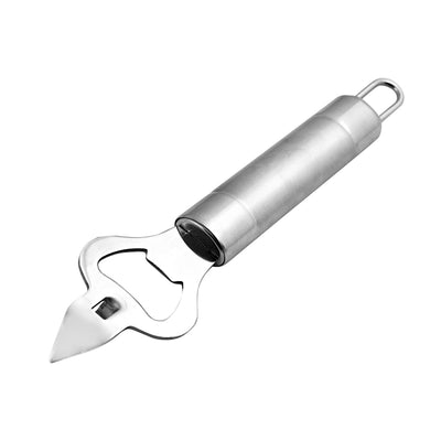 Royalford RF1185 BO Bottle Opener with Ergonomic Grip |  Durable Stainless Steel Construction | Dishwasher Safe Classic Design |  Heavy Duty Kitchen & Bar Opening Tool
