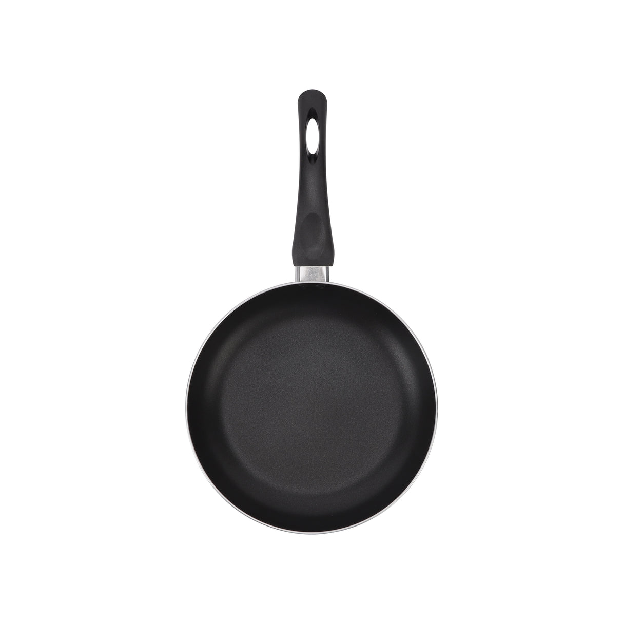 Royalford RF11858 24cm Aluminium Non-Stick Frypan | Heat-Resistant Bakelite Handle |  Easy Clean Interior Coating | Everyday Cooking Pan for Gas & Electric Stoves