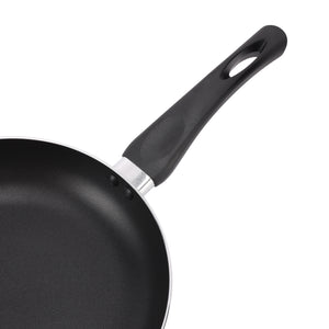 Royalford RF11858 24cm Aluminium Non-Stick Frypan | Heat-Resistant Bakelite Handle |  Easy Clean Interior Coating | Everyday Cooking Pan for Gas & Electric Stoves