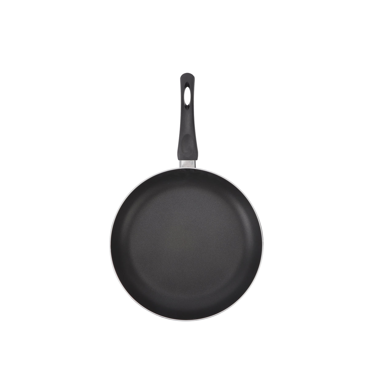 Royalford RF11860 28cm Aluminium Non-Stick Frypan |  Durable Coated Interior| Even Heat Distribution| Ergonomic Heat Resistant Handle for Frying, Sautéing & Daily Cooking
