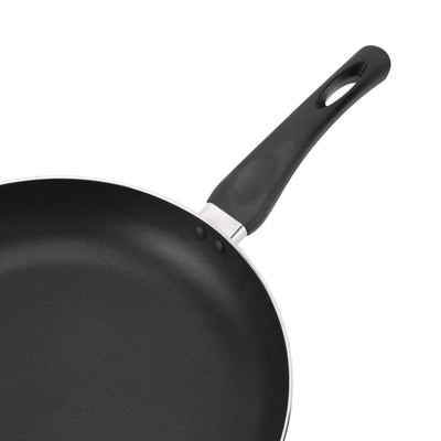 Royalford RF11860 28cm Aluminium Non-Stick Frypan |  Durable Coated Interior| Even Heat Distribution| Ergonomic Heat Resistant Handle for Frying, Sautéing & Daily Cooking