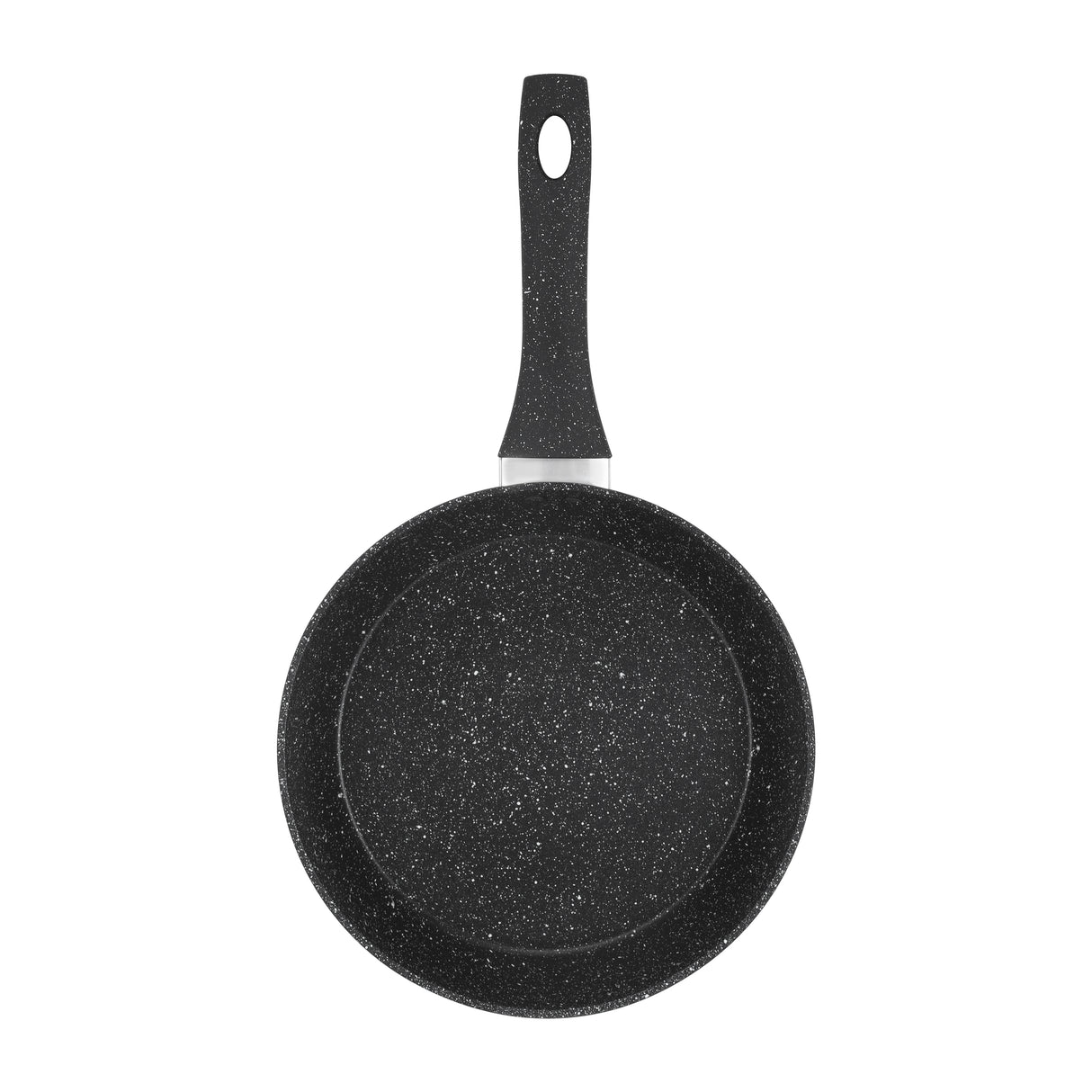 Royalford RF11870 24cm Smart Granite Frypan | Forged Aluminium Non-Stick Pan |  5 Layer Construction | Extra-Thick Induction Base and Soft-Touch Stay Cool Handle