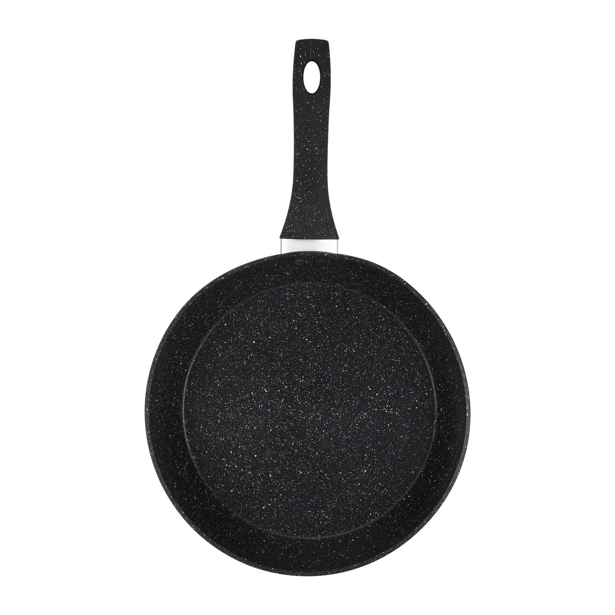 Royalford RF11873 30cm Smart Granite Frypan | Forged Aluminium Body | 5-Layer Non-Stick Coating | Extra-Thick Induction Base | PFOA Free and Dishwasher Safe Frypan