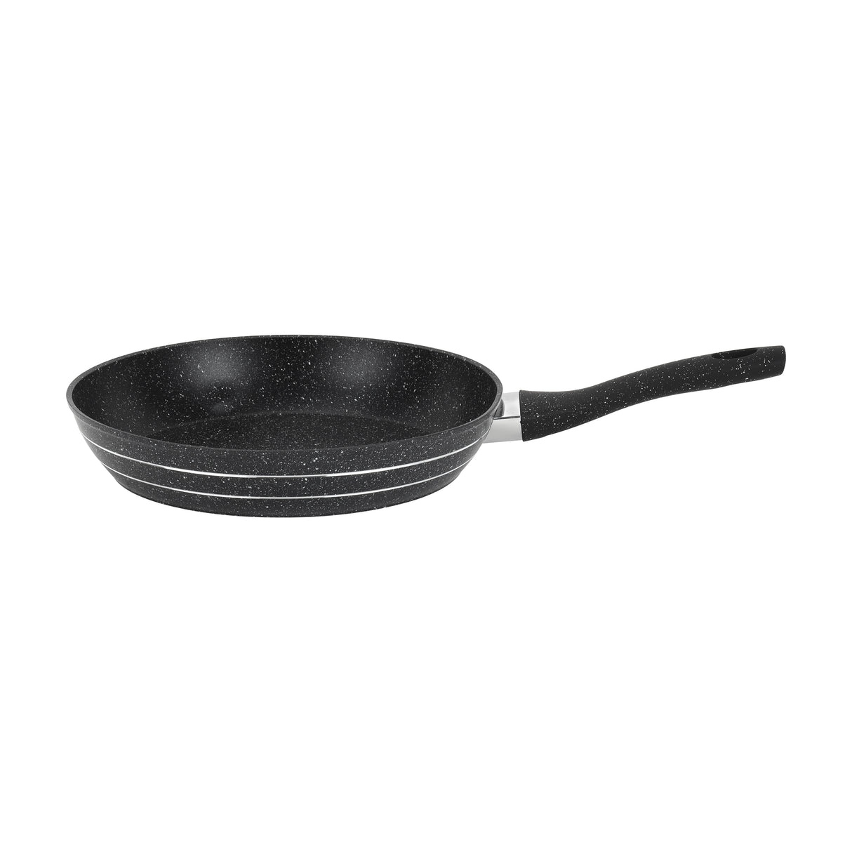 Royalford RF11873 30cm Smart Granite Frypan | Forged Aluminium Body | 5-Layer Non-Stick Coating | Extra-Thick Induction Base | PFOA Free and Dishwasher Safe Frypan