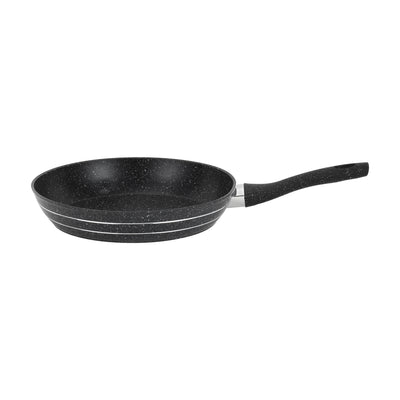 Royalford RF11873 30cm Smart Granite Frypan | Forged Aluminium Body | 5-Layer Non-Stick Coating | Extra-Thick Induction Base | PFOA Free and Dishwasher Safe Frypan