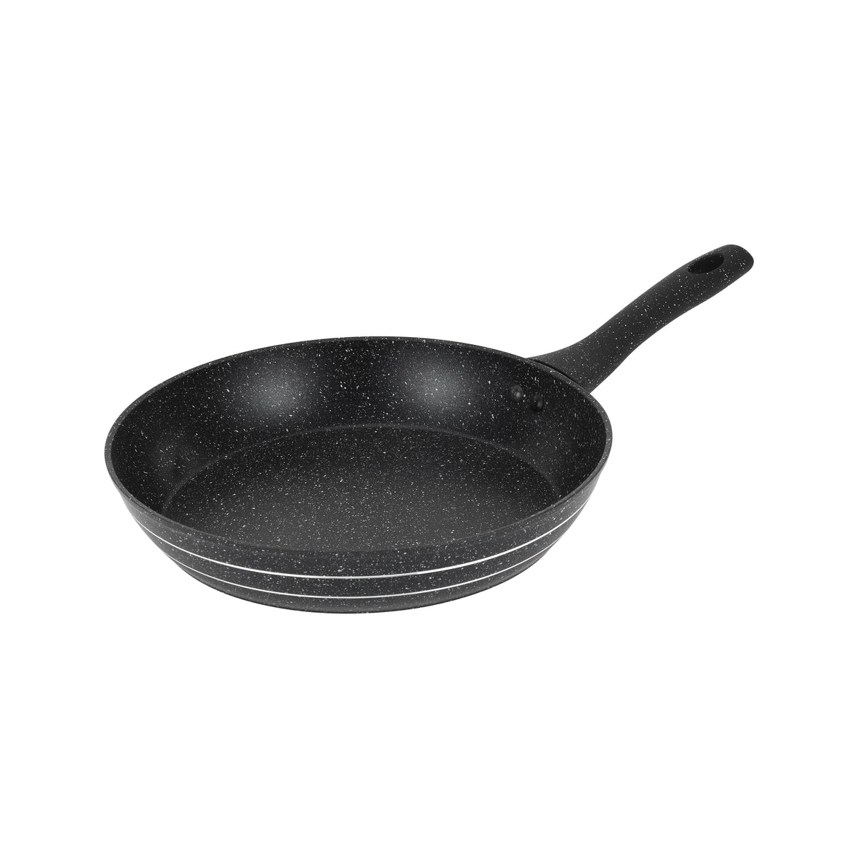 Royalford RF11873 30cm Smart Granite Frypan | Forged Aluminium Body | 5-Layer Non-Stick Coating | Extra-Thick Induction Base | PFOA Free and Dishwasher Safe Frypan