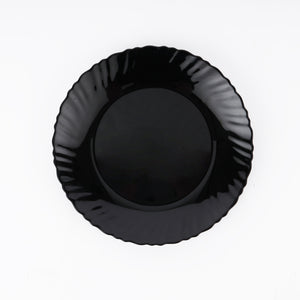 Royalford RF11902 Opalware Flat Plate 7.5 Inch |  Lightweight and  Chip Resistant |  Microwave & Dishwasher Safe Durable Stylish Serving Plate for Dining Table Use
