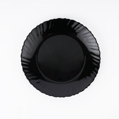 Royalford RF11902 Opalware Flat Plate 7.5 Inch |  Lightweight and  Chip Resistant |  Microwave & Dishwasher Safe Durable Stylish Serving Plate for Dining Table Use