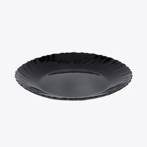 Royalford RF11902 Opalware Flat Plate 7.5 Inch |  Lightweight and  Chip Resistant |  Microwave & Dishwasher Safe Durable Stylish Serving Plate for Dining Table Use