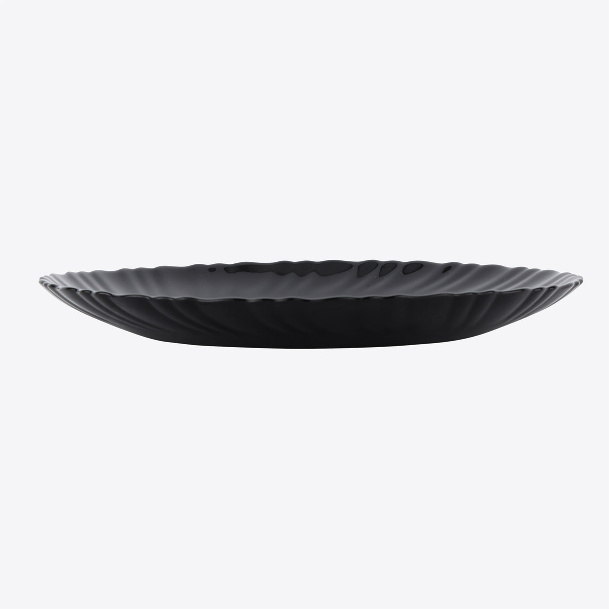 Royalford RF11902 Opalware Flat Plate 7.5 Inch |  Lightweight and  Chip Resistant |  Microwave & Dishwasher Safe Durable Stylish Serving Plate for Dining Table Use