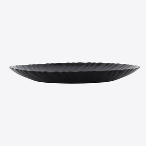 Royalford RF11902 Opalware Flat Plate 7.5 Inch |  Lightweight and  Chip Resistant |  Microwave & Dishwasher Safe Durable Stylish Serving Plate for Dining Table Use