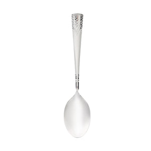 Royalford RF11944 24PCS stainless steel cutlery set| non-magnetic, food-grade material & sandblast finish| durable long handles, rust-resistant and for everyday|