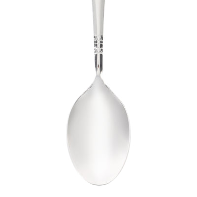 Royalford RF11944 24PCS stainless steel cutlery set| non-magnetic, food-grade material & sandblast finish| durable long handles, rust-resistant and for everyday|