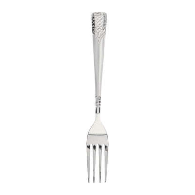Royalford RF11946 stainless steel cutlery set with knife| fork, spoon & tea spoon| Food-grade, non-magnetic, durable with elegant sandblast finish & ideal for daily use|