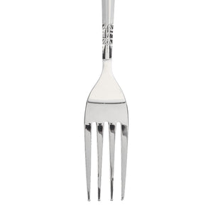 Royalford RF11946 stainless steel cutlery set with knife| fork, spoon & tea spoon| Food-grade, non-magnetic, durable with elegant sandblast finish & ideal for daily use|