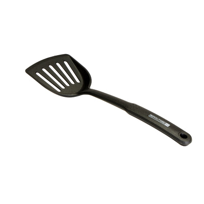 Royalford RF1196-NSS Nylon Slotted Spatula | Heat Resistant Non-Stick Turner with Ergonomic Handle| Durable Kitchen Spatula for Flipping, Frying, Cooking & Serving Food