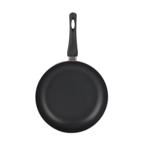 Royalford RF11976 24CM Aluminium  Non-Stick Frypan | Tempered Glass Lid | 3-Layer PTFE & PFOA Free Coating | Durable Bakelite Handle for Gas & Induction Cooking