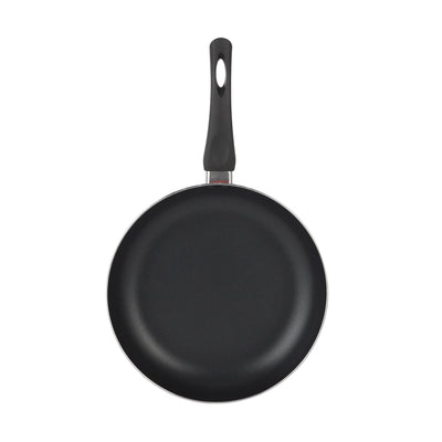Royalford RF11978 28cm Aluminium Non-Stick Frypan with Tempered Glass Lid | 3 Layer Coating | PTFE & PFOA Free Cookware  |  Perfect for Healthy Everyday  Cooking