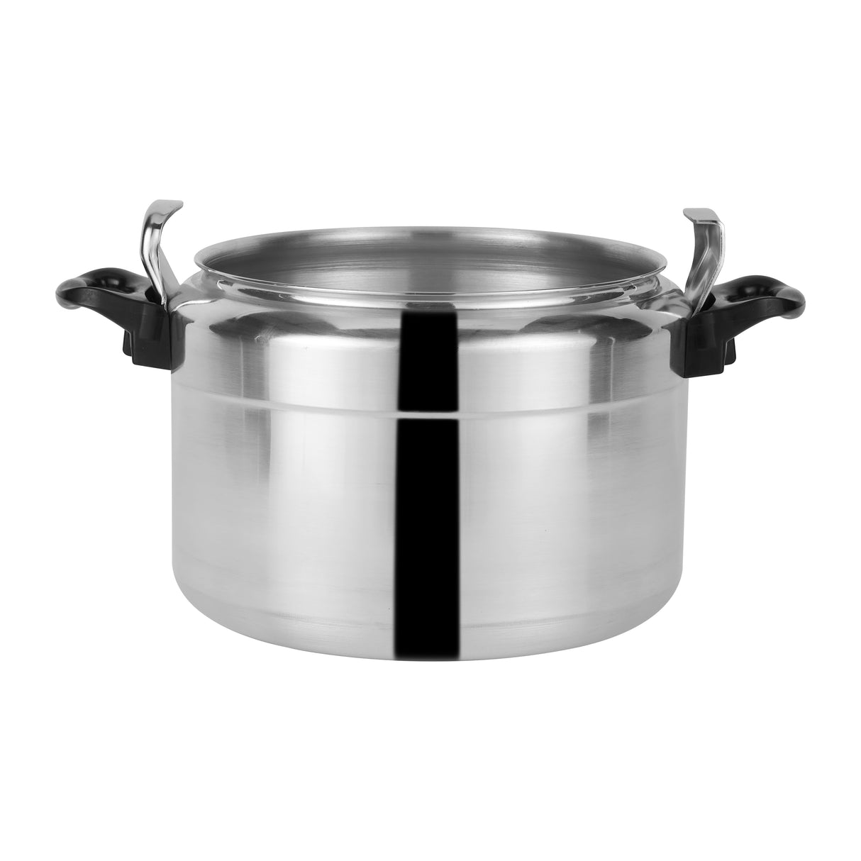 Royalford RF11980 Aluminium Alloy Pressure Cooker 18 LTR | Heavy Duty Body | Multi Safety Device | Unique Pressure Indicator | Ergonomic Handles & 5 Year Warranty