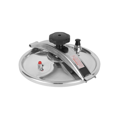 Royalford RF11980 Aluminium Alloy Pressure Cooker 18 LTR | Heavy Duty Body | Multi Safety Device | Unique Pressure Indicator | Ergonomic Handles & 5 Year Warranty