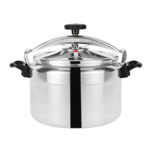 Royalford RF11981 Aluminium Alloy Pressure Cooker 20 LTR | Heavy Duty Body for Bulk Cooking | Multi Safety Device | Unique Pressure Indicator | Ergonomic Handles