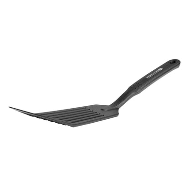 Royalford RF1198-NLSS Nylon Slotted Spatula | Heat Resistant Non-Stick Turner with Wide Head | Ergonomic Handle |  Perfect for Flipping, Frying, Cooking & Serving Food