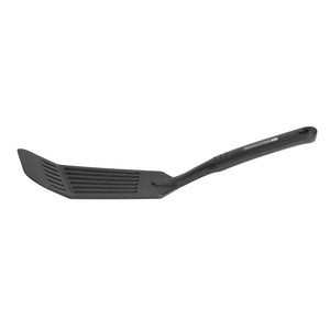 Royalford RF1198-NLSS Nylon Slotted Spatula | Heat Resistant Non-Stick Turner with Wide Head | Ergonomic Handle |  Perfect for Flipping, Frying, Cooking & Serving Food