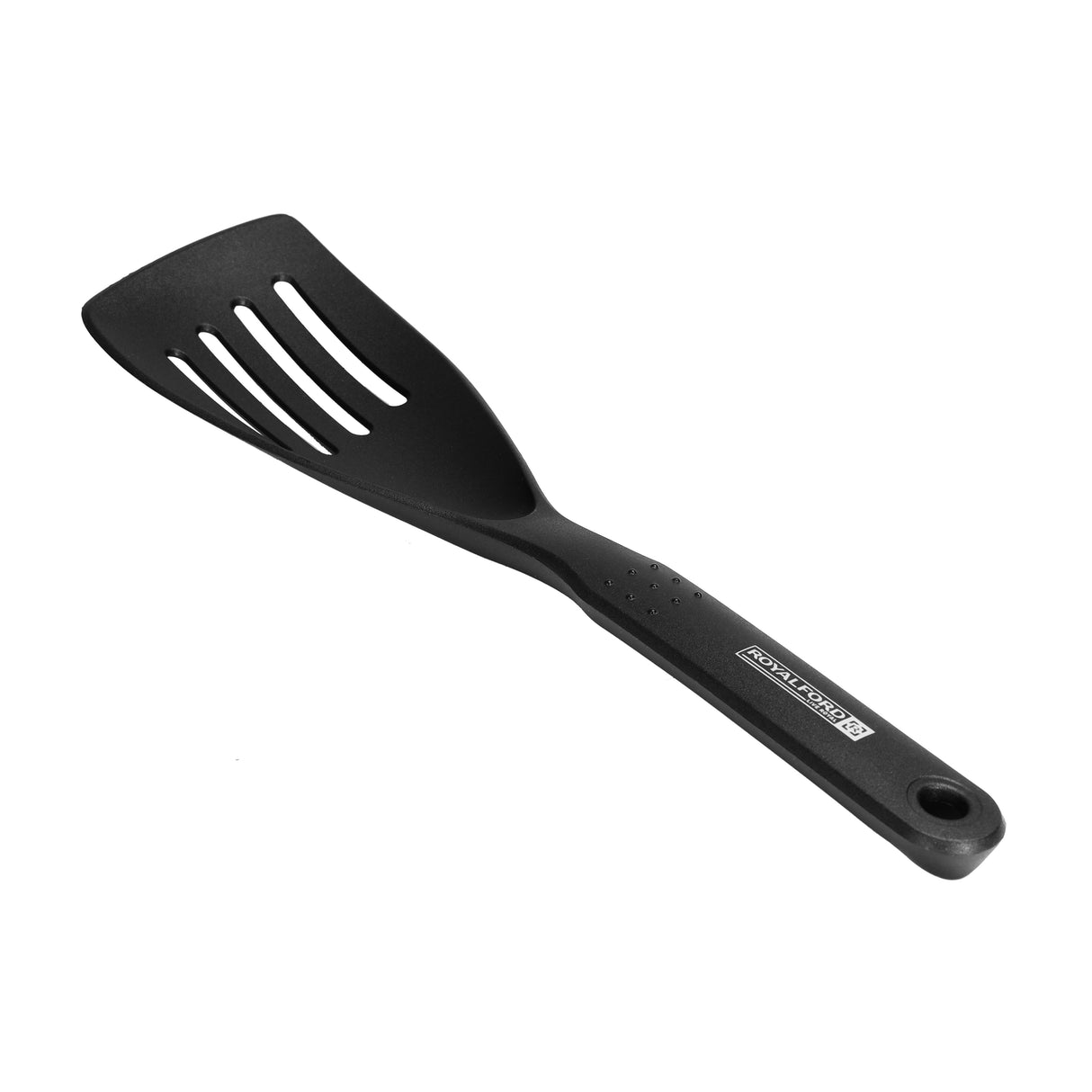 Royalford RF1199 NTSS Nylon Tilted Spatula | Food Grade | Heat Resistant & Dishwasher Safe |  Long-Lasting Non Stick Safe Kitchen Cooking Turner Tool for Everyday Use