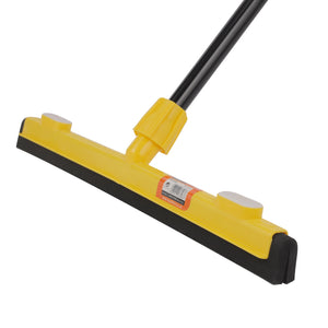 Royalford RF12000 Floor Wiper 45cm with Long Handle | Durable PP & Rubber Blade | Floor Cleaning Tool for Tiles, Kitchen & Concrete | Easy Water Removal  Cleaning Tool