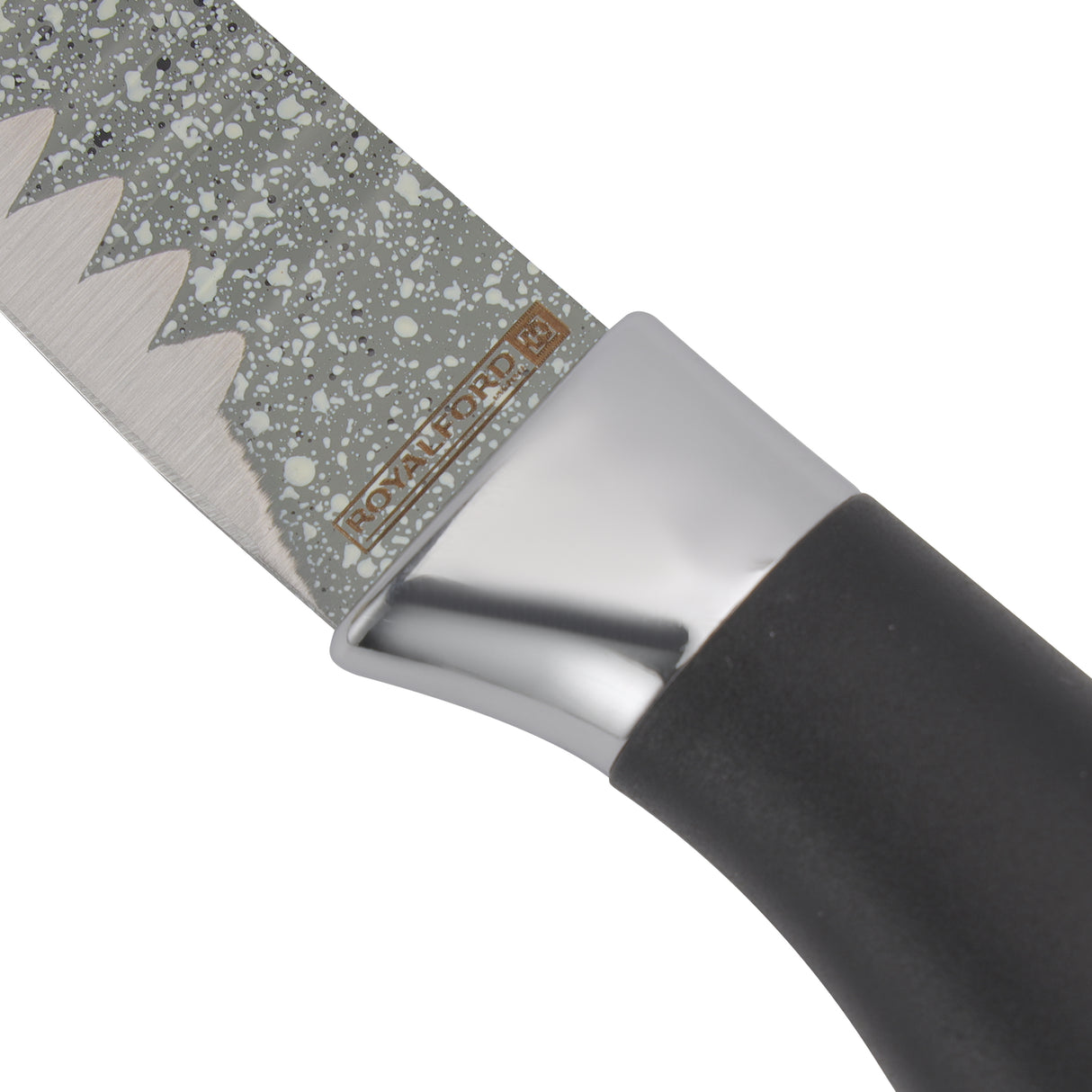 Royalford RF12005 3.5" Paring Knife| extra-sharp stainless steel blade with non-stick coating| ergonomic PP handle, dishwasher-safe, ideal for peeling and slicing|