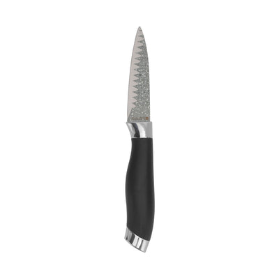 Royalford RF12005 3.5" Paring Knife| extra-sharp stainless steel blade with non-stick coating| ergonomic PP handle, dishwasher-safe, ideal for peeling and slicing|
