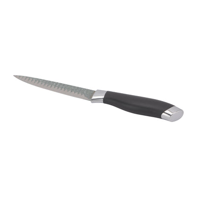 Royalford RF12006 5” Utility Knife| extra-sharp stainless steel blade and non-stick coating| ergonomic handle, stain-resistant, dishwasher-safe, perfect for daily tasks|