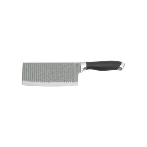 Royalford RF12007 7 Inch Stainless Steel Cleaver Knife | Non-Stick Coating | Extra Sharp Heavy Duty Kitchen Chopper | Ergonomic PP Handle | Perfect for Meat & Vegetables