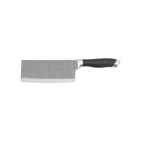 Royalford RF12007 7 Inch Stainless Steel Cleaver Knife | Non-Stick Coating | Extra Sharp Heavy Duty Kitchen Chopper | Ergonomic PP Handle | Perfect for Meat & Vegetables