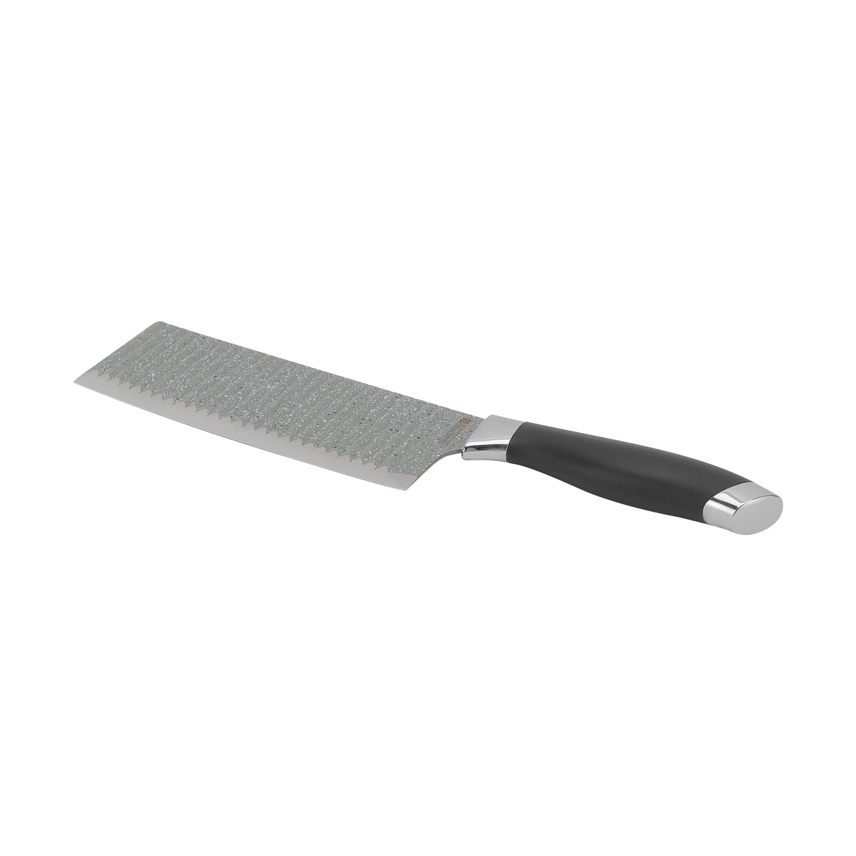 Royalford RF12007 7 Inch Stainless Steel Cleaver Knife | Non-Stick Coating | Extra Sharp Heavy Duty Kitchen Chopper | Ergonomic PP Handle | Perfect for Meat & Vegetables