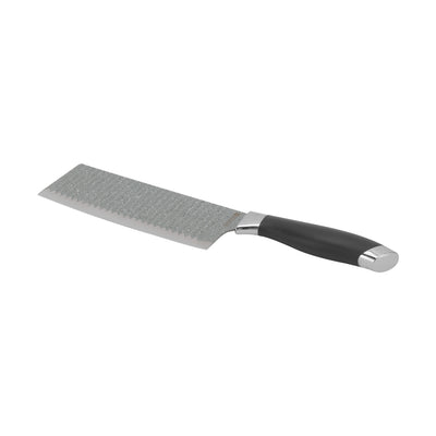 Royalford RF12007 7 Inch Stainless Steel Cleaver Knife | Non-Stick Coating | Extra Sharp Heavy Duty Kitchen Chopper | Ergonomic PP Handle | Perfect for Meat & Vegetables